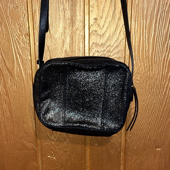 Fossil Gunmetal Glitter Crossbody Bag - Picture 3 of 8